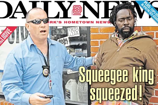 The Squeegee King and the cop who busted him